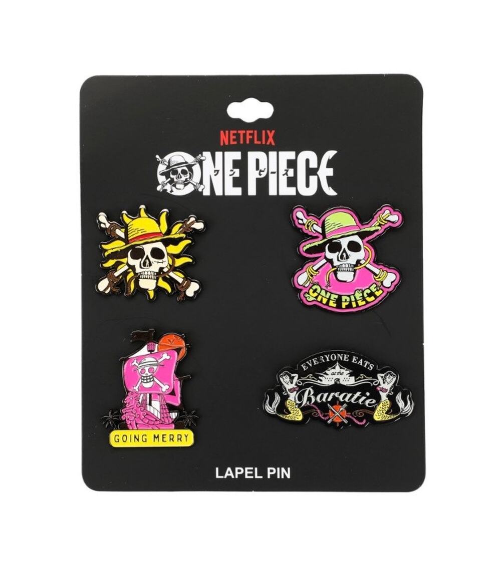BioWorld One Piece Pin Set of 4 NWT